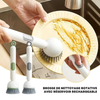 Brosse vaisselle avec réservoir