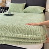 Drap-housse matelassé en velours + 🎁 2 taies offertes