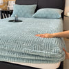 Drap-housse matelassé en velours + 🎁 2 taies offertes