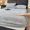 Drap-housse matelassé en velours + 🎁 2 taies offertes